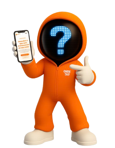 Mascote Onde Tá
